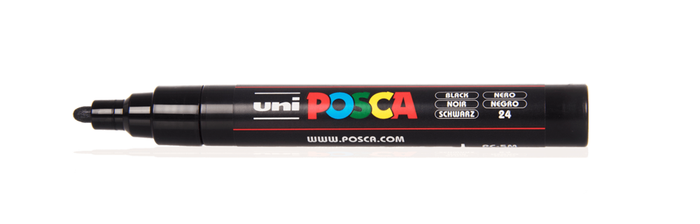 Posca Marker/ Medium PC-5M White