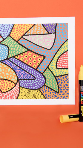 Feutre Posca pointe extra fine 0,7mm PC1M  Le Géant des Beaux-Arts - N°1  de la vente en ligne de matériels pour Artistes