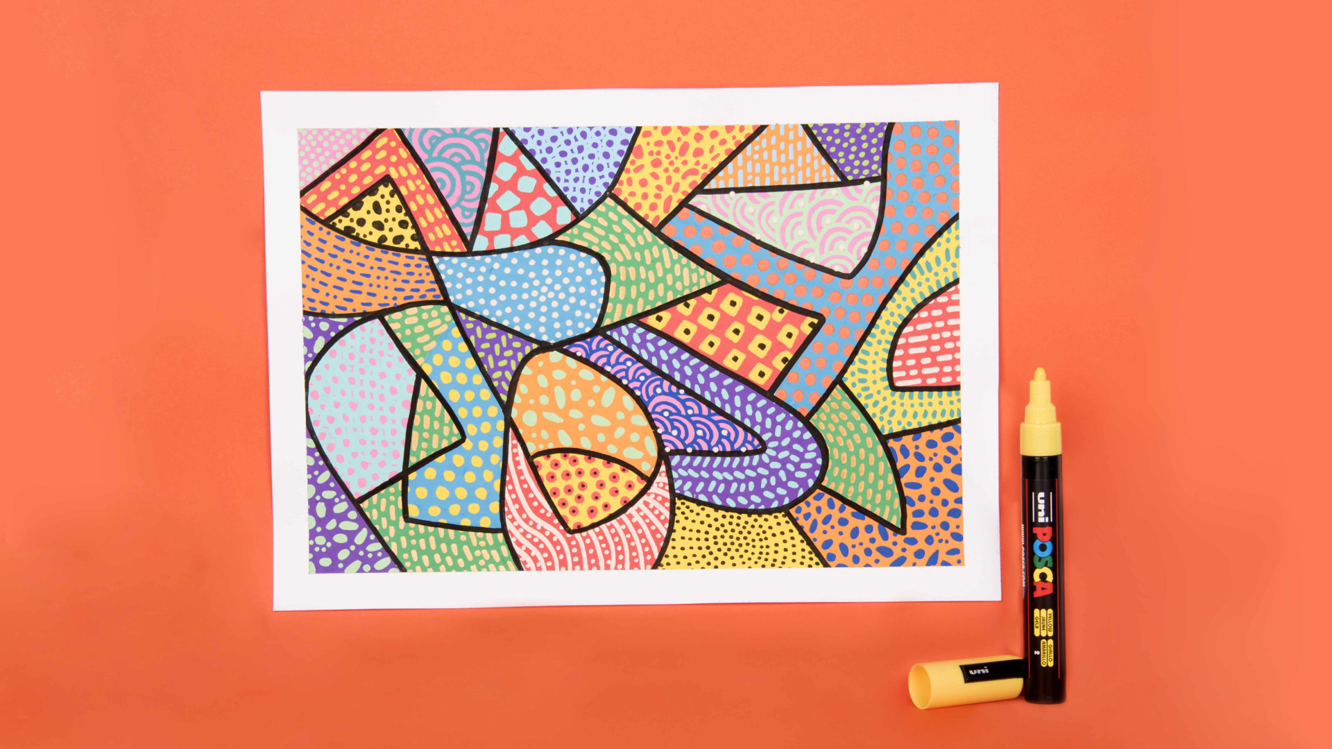 Best paper for Paint markers like Posca and complete painting