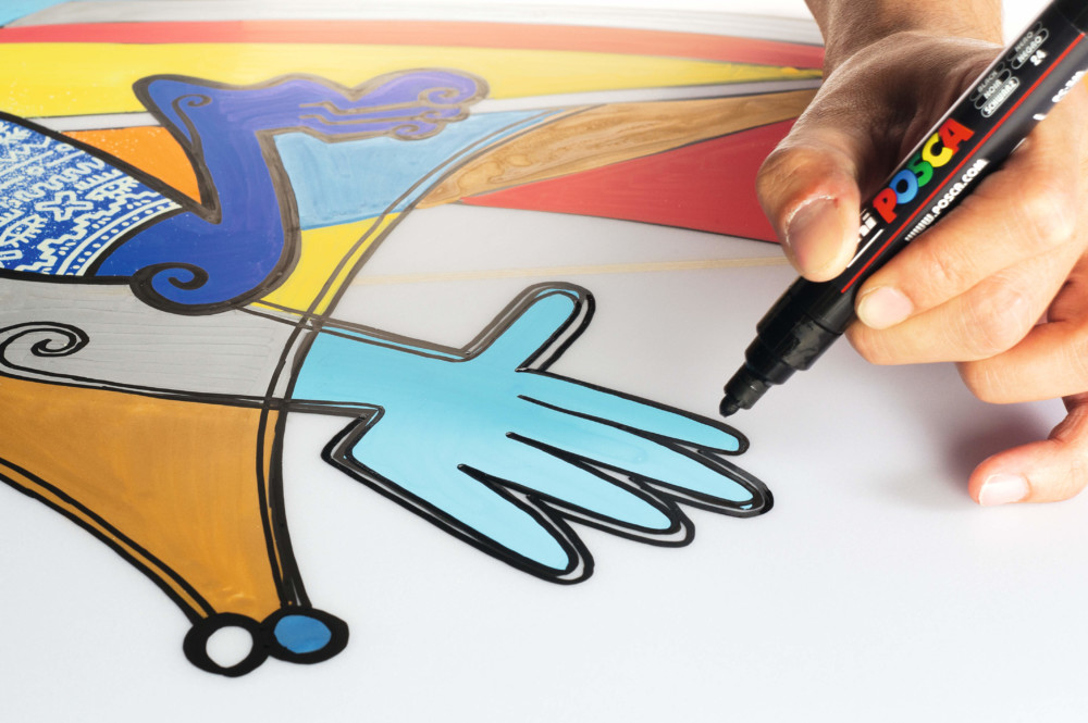 What should I do to prevent the paper from pilling when using posca  markers? - Quora