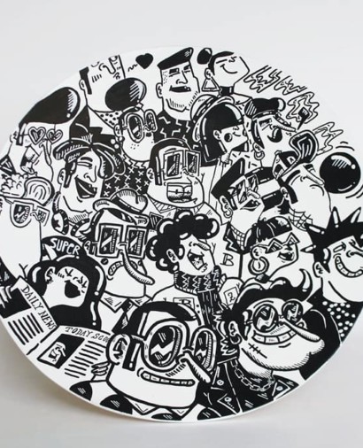 Coque Dessin Stickers Phrases