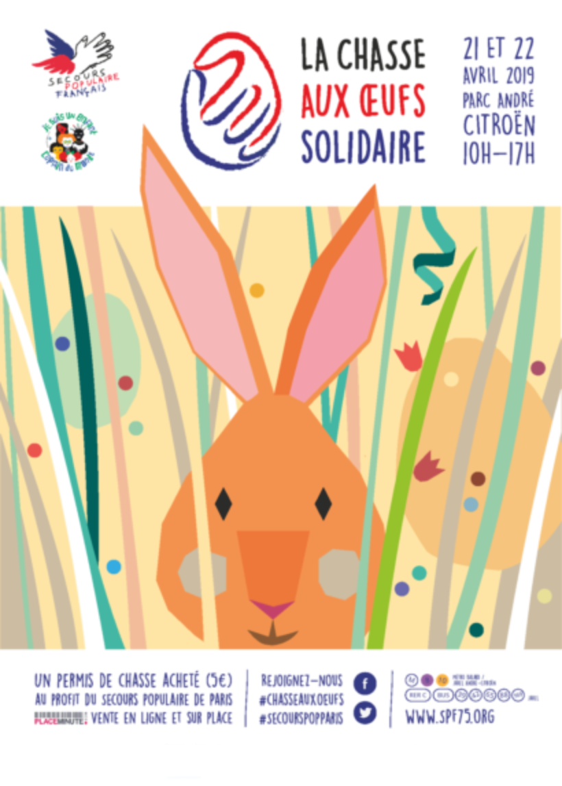 Chasse Aux Oeufs Parc Andre Citroen 2022 La chasse aux œufs pour la bonne cause - Posca - Posca