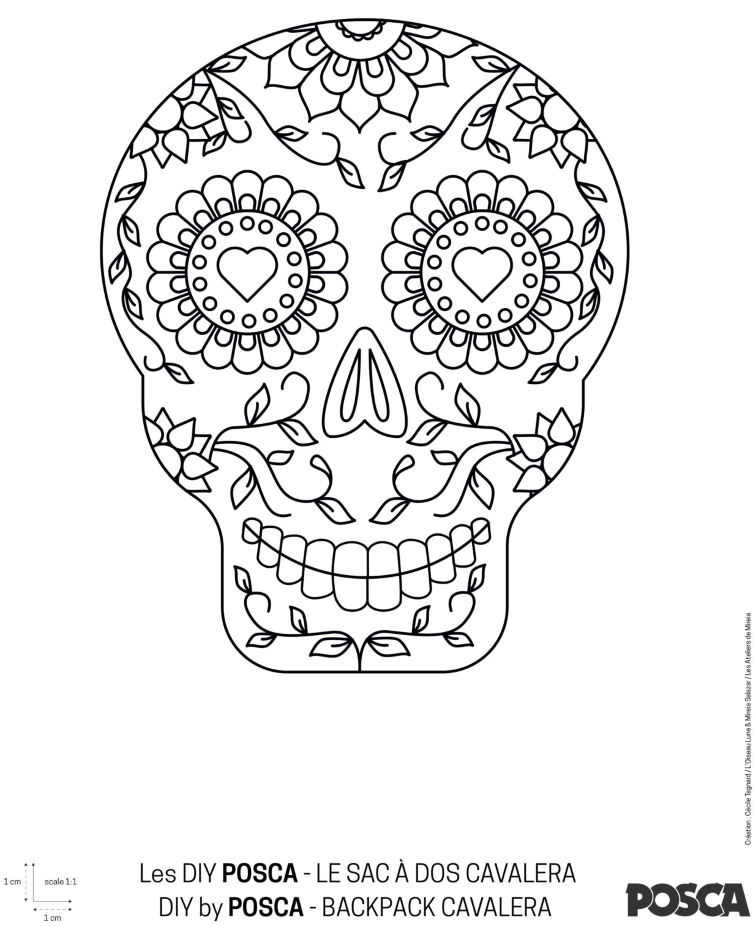 Posca Backpack Calavera Backpack - Posca - Posca