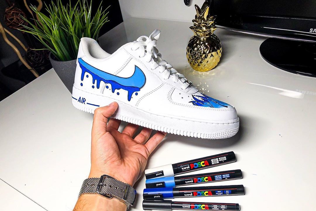 Air Force One custo de Shayan - Posca 