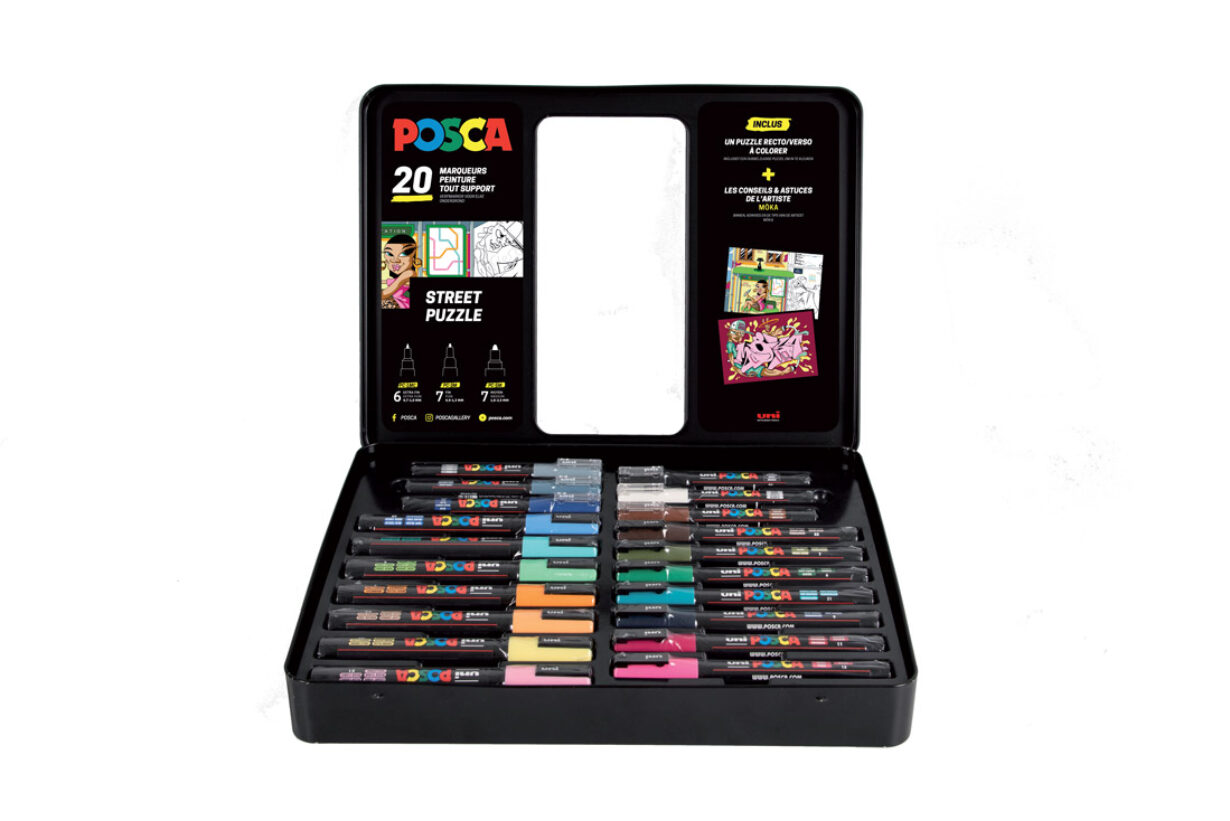 MARQUEUR POSCA MALETTE 20PCS.