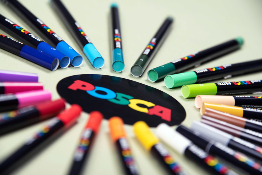 Posca Pencils – 36 colors set - Coloring pencils - Coloring