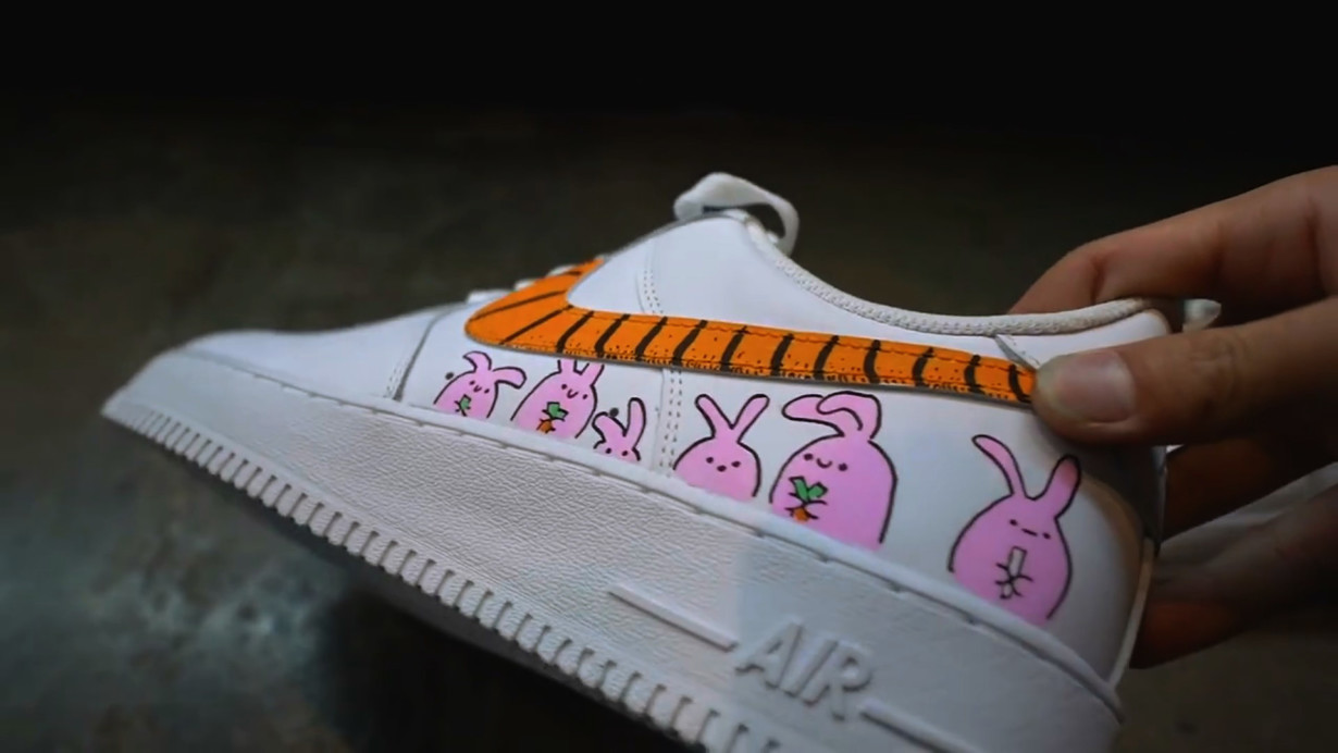 Custom Canvas shoes with Posca Markers - Sprinklesofzeal