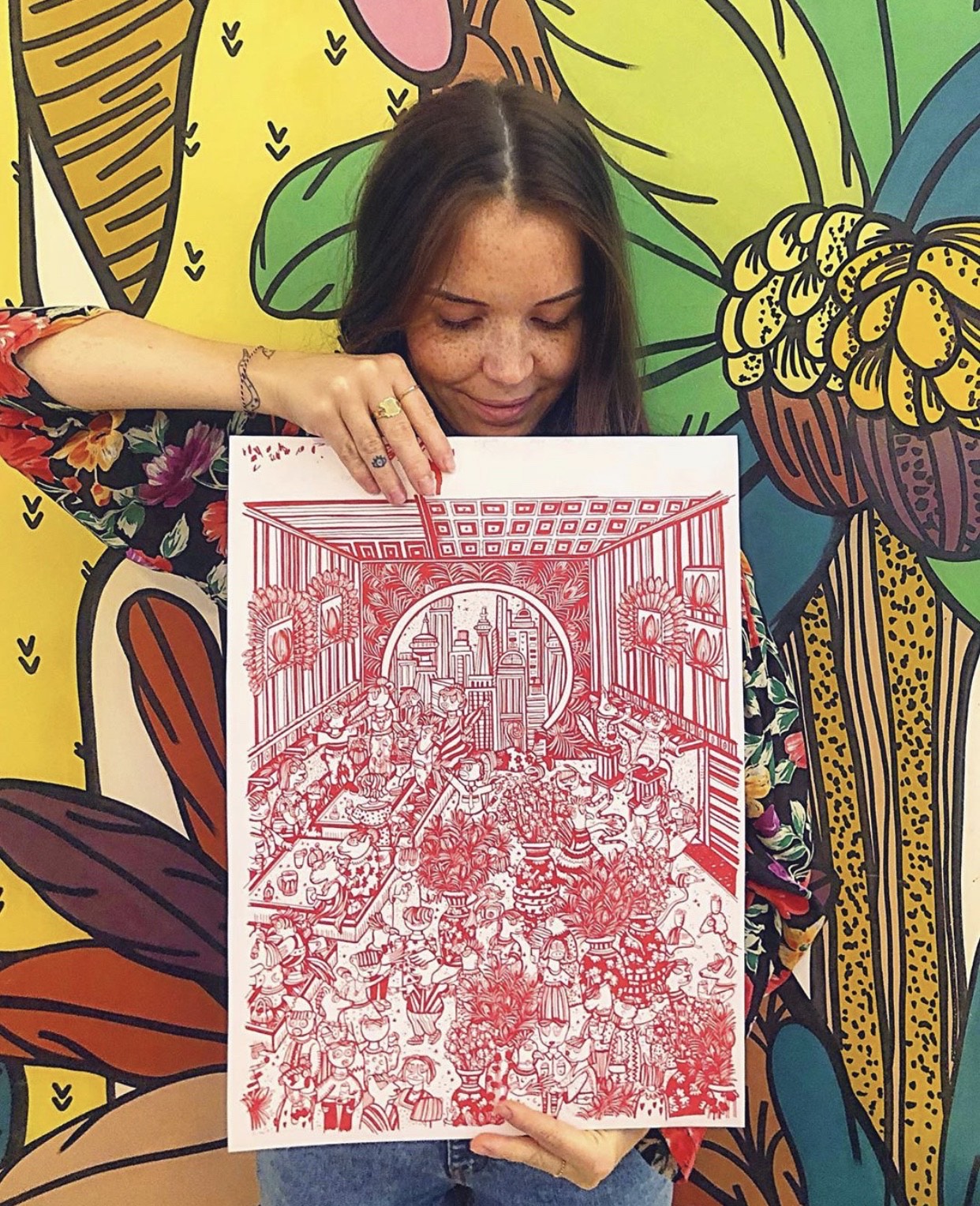 À Hong Kong avec Leona Rose - Posca - Posca