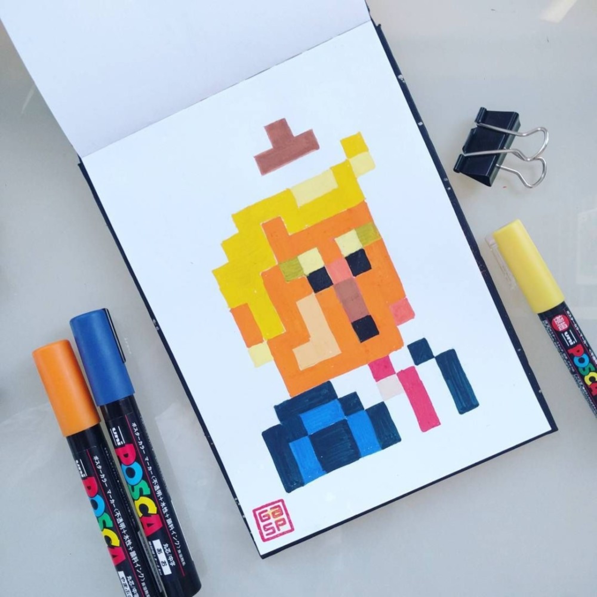 What exactlyis pixel art? - Posca - Posca