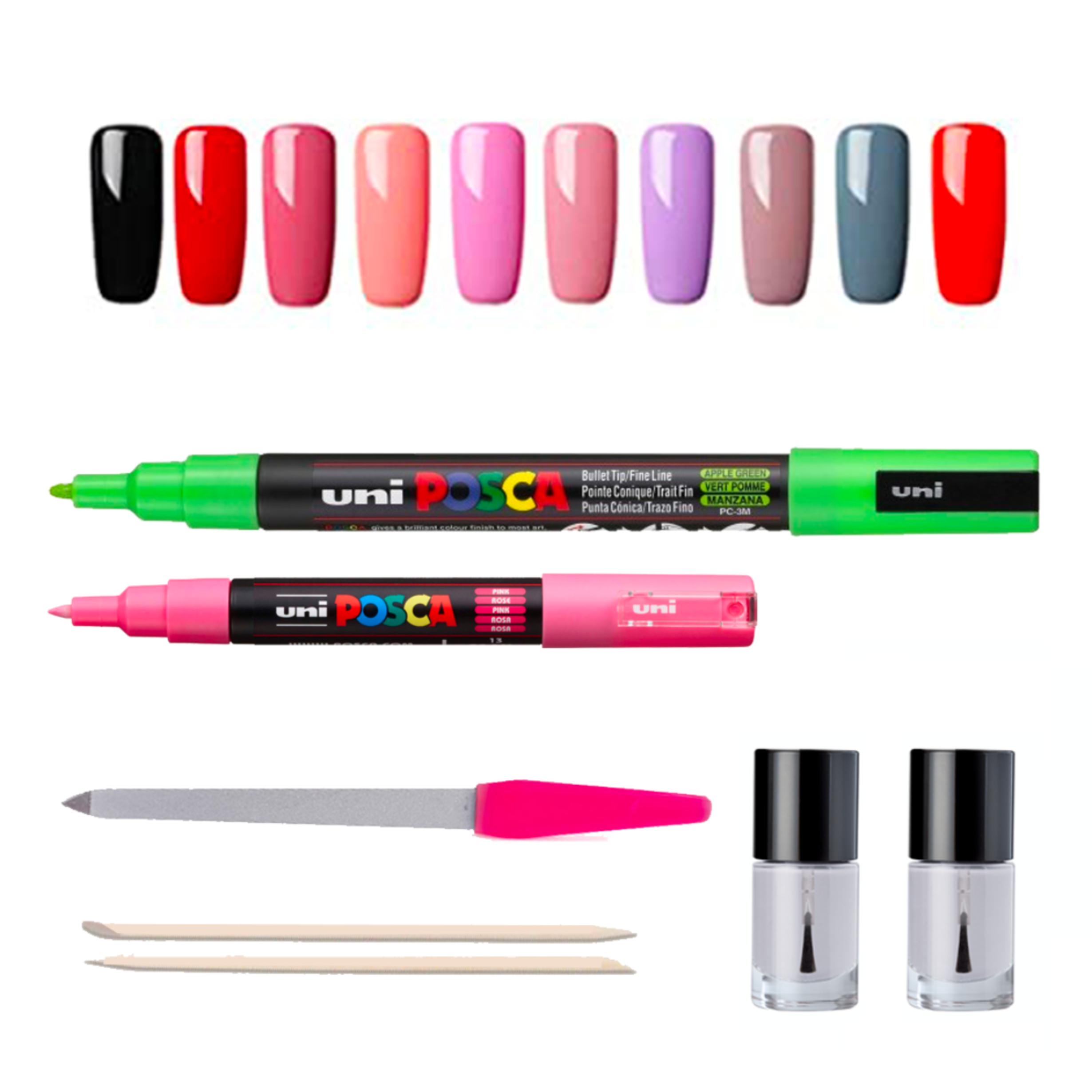 POSCA NAIL ART Posca Posca