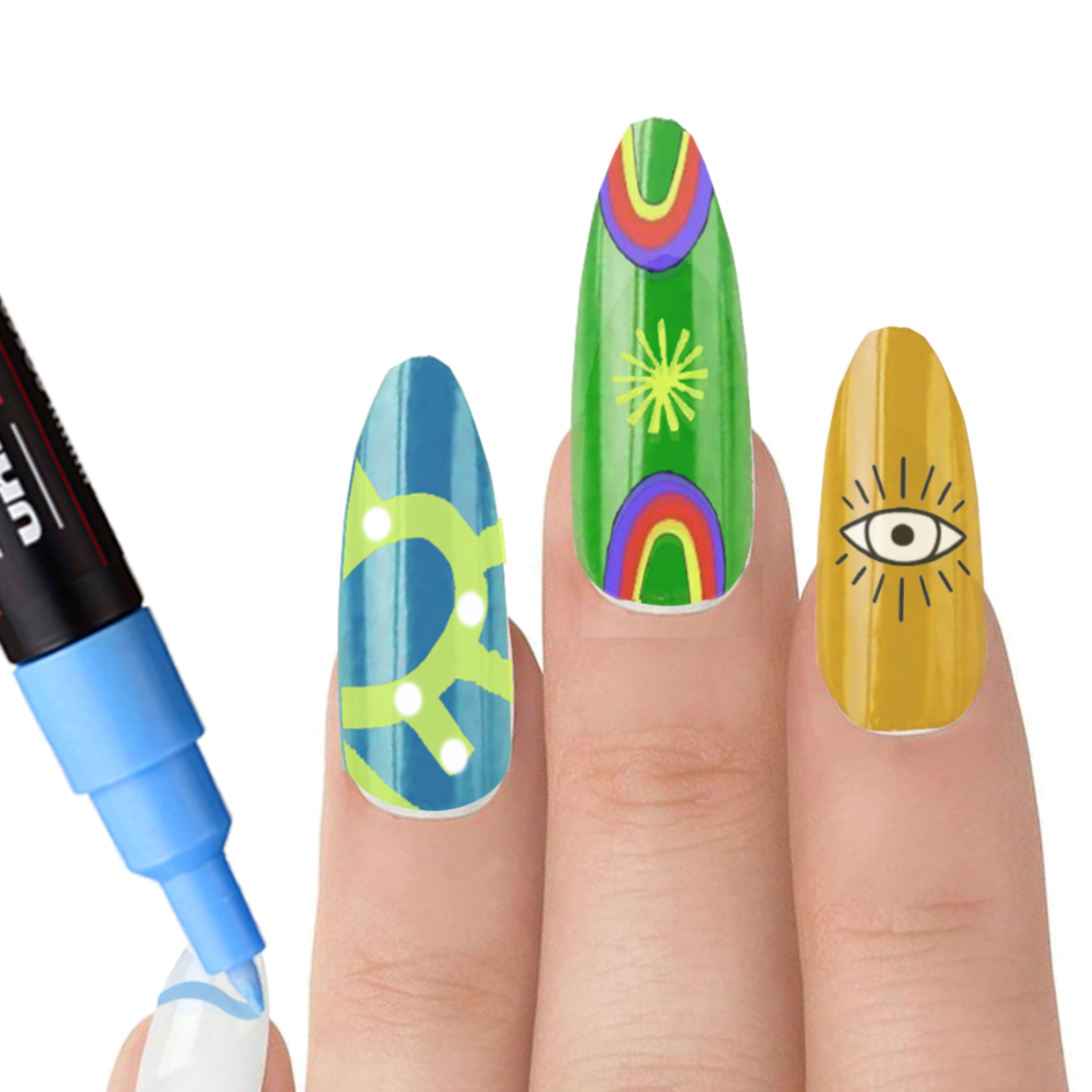 POSCA NAIL ART Posca Posca
