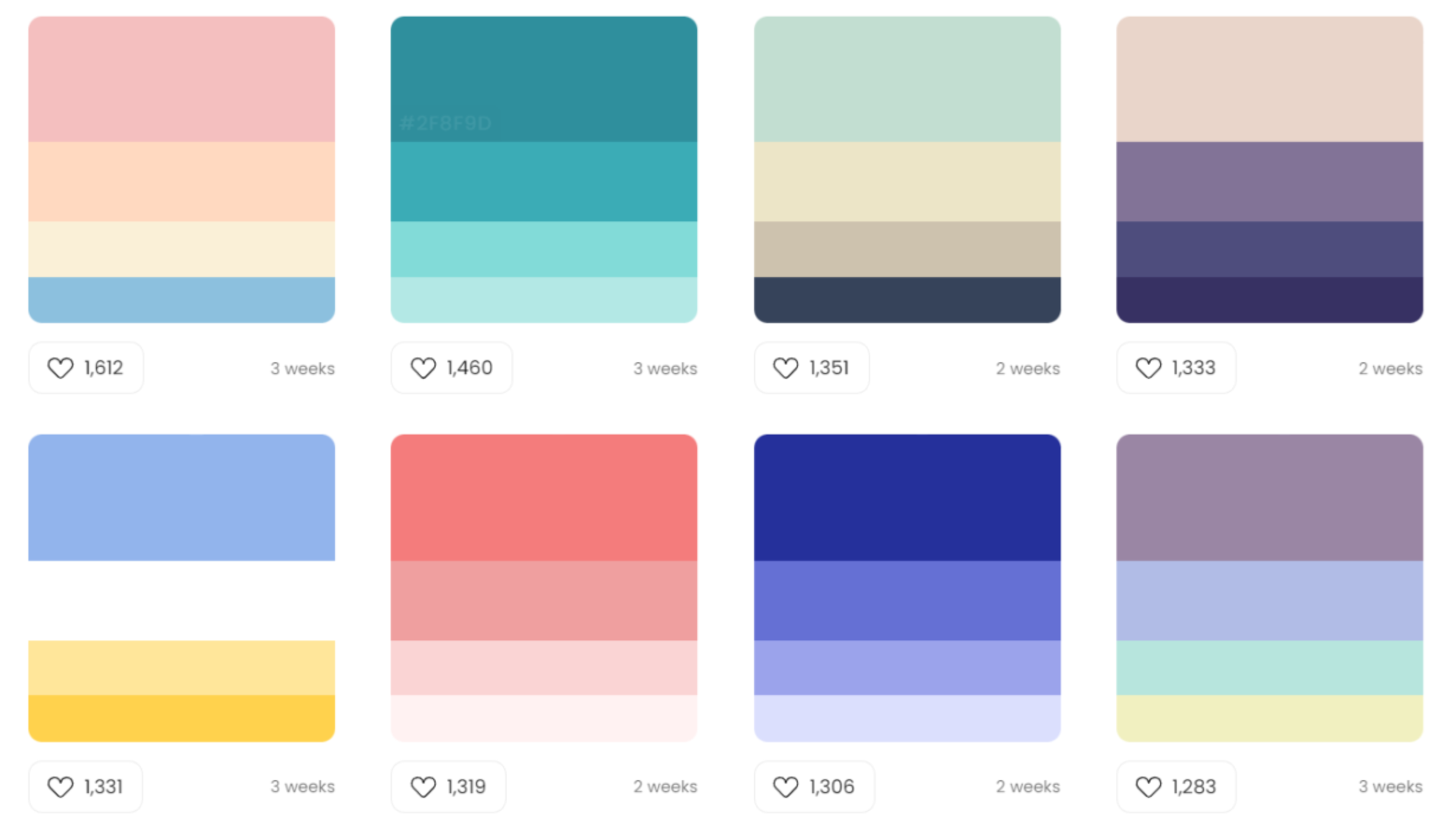 bien choisir sa palette de couleurs avec COLOR HUNT Posca Posca