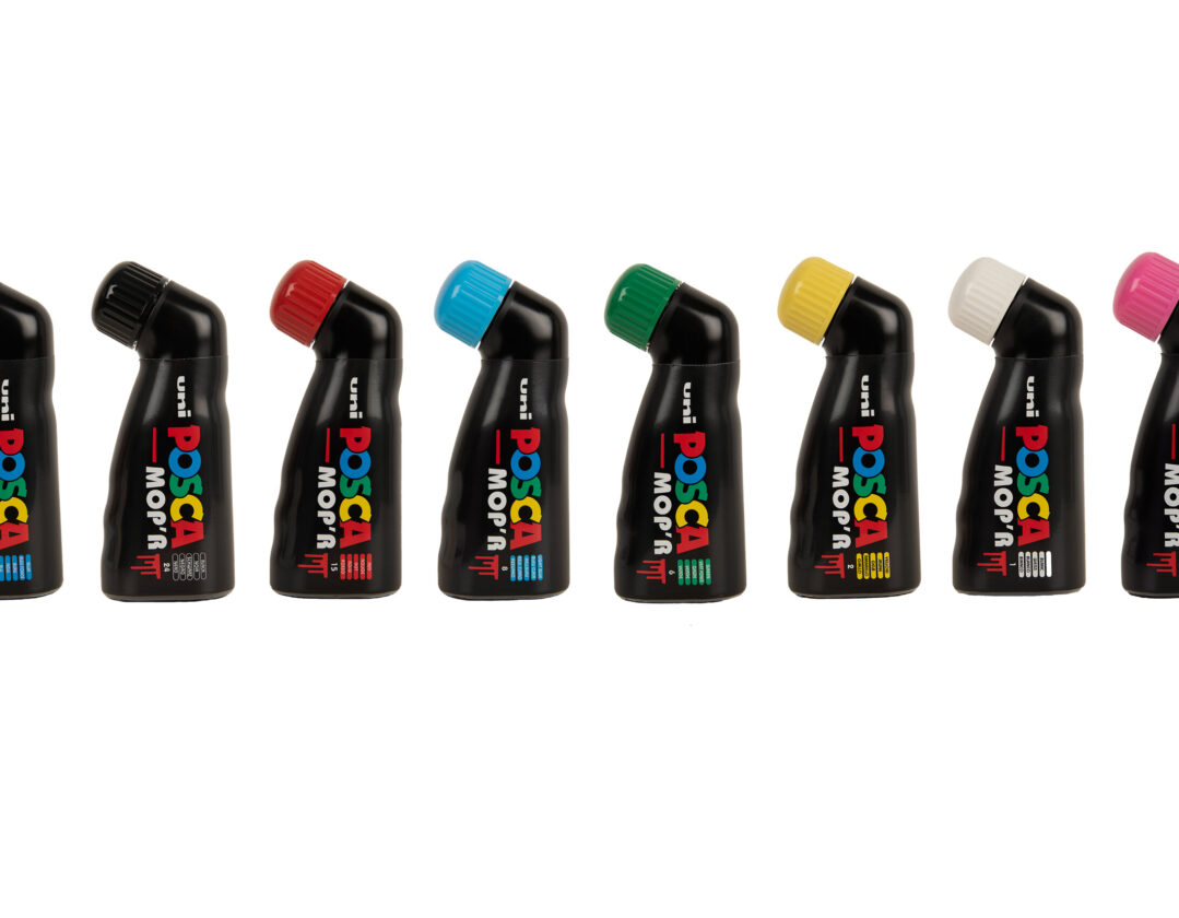 Uni POSCA PCM-22 MOP'R Acrylic Drip Paint Marker 8 Set