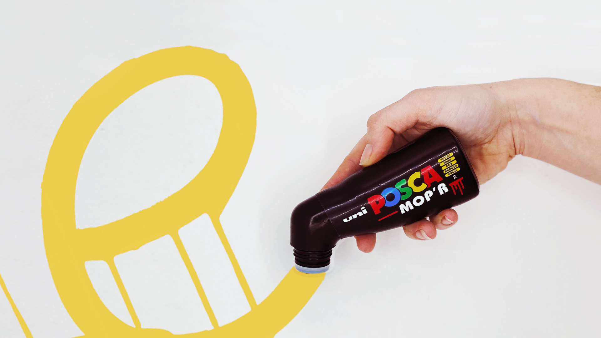 POSCA MOP'R paint marker, PCM-22 - black - Live in Colors