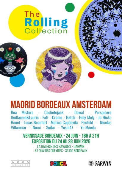 the Rolling collection ADDA x POSCA